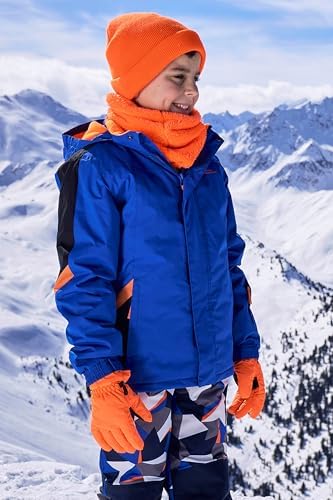 Mountain Warehouse Raptor Kids Ski Jacket, Boys & Girls Snow Coat Cobalt Kids 5-6 Yrs (104-116 cm) — view 2