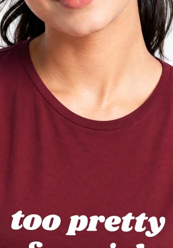 Image of Wear Your Opinion Women's Fitted Top Summer Printed Tshirt Cuddle Baby Tees Short Sleeve 220 GSM Soft Fabric