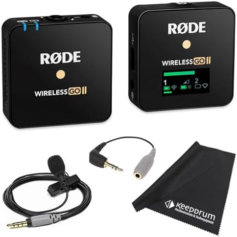 Rode WIGO Wireless GO II Single - Sistema de micrófono inalámbric...