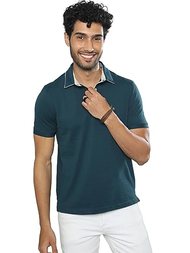 Image of STELLERS Men's Premium Pique Crush Polo T-Shirt | Feather Touch Feel |Regular Fit| Odour Resistant| Anti-Static| Wrinkle Free | Quick Dry | Stretchable | Lightweight | Sweat-Proof