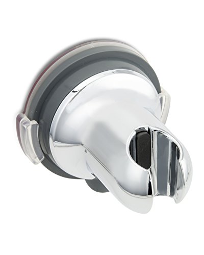 Plumb Pak PP828-68 Suction Cup Shower Head Wall Mount Holder, Chrome