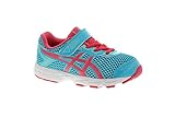 ASICS GT-1000 4 TS Size K9 Kinder Laufschuhe Dunkles Türkis/Rot