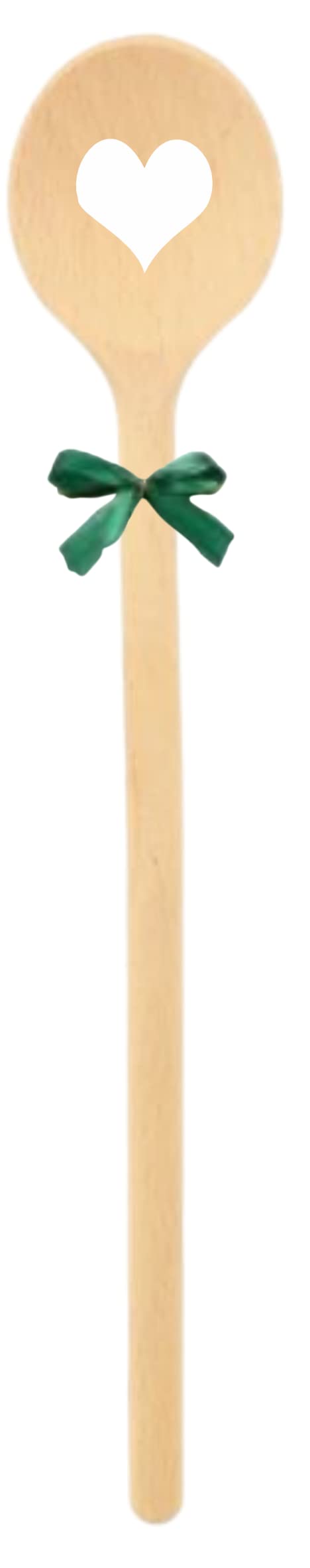 teemando® 100 cucharas redondas de madera de marca de 20 cm para cocinar y hornear