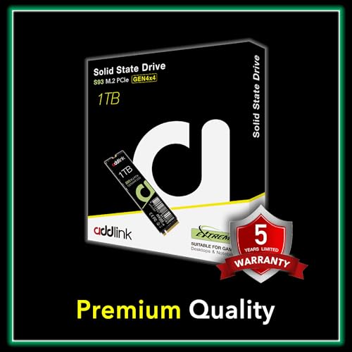 SSD interne S93 PCIe 4.0 NVMe M.2 2280 de 1 To avec cache SLC