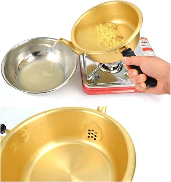 Miniatura 4 de Korea Noodle PotHot Shin Ramyun Buldak Chicken Stir Fried Ramen Korean Jjajang Aluminum Pot 18cm Traditional HOT POT