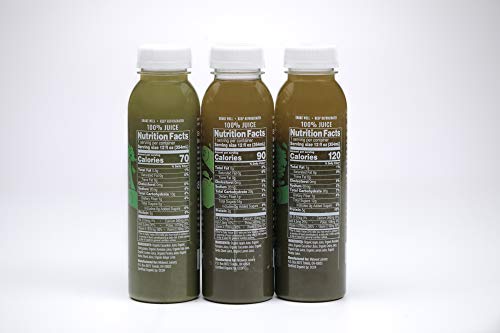 Midwest Juicery, Organic Green Juice Variety Pack, Cold Pressed, Low Natural Sugar, 100% Raw Organic Juices, 4 Servings of Vegetable and Fruit per Bottle, Fresh Taste, Never Frozen (18 Bottles) - Thumbnail 4