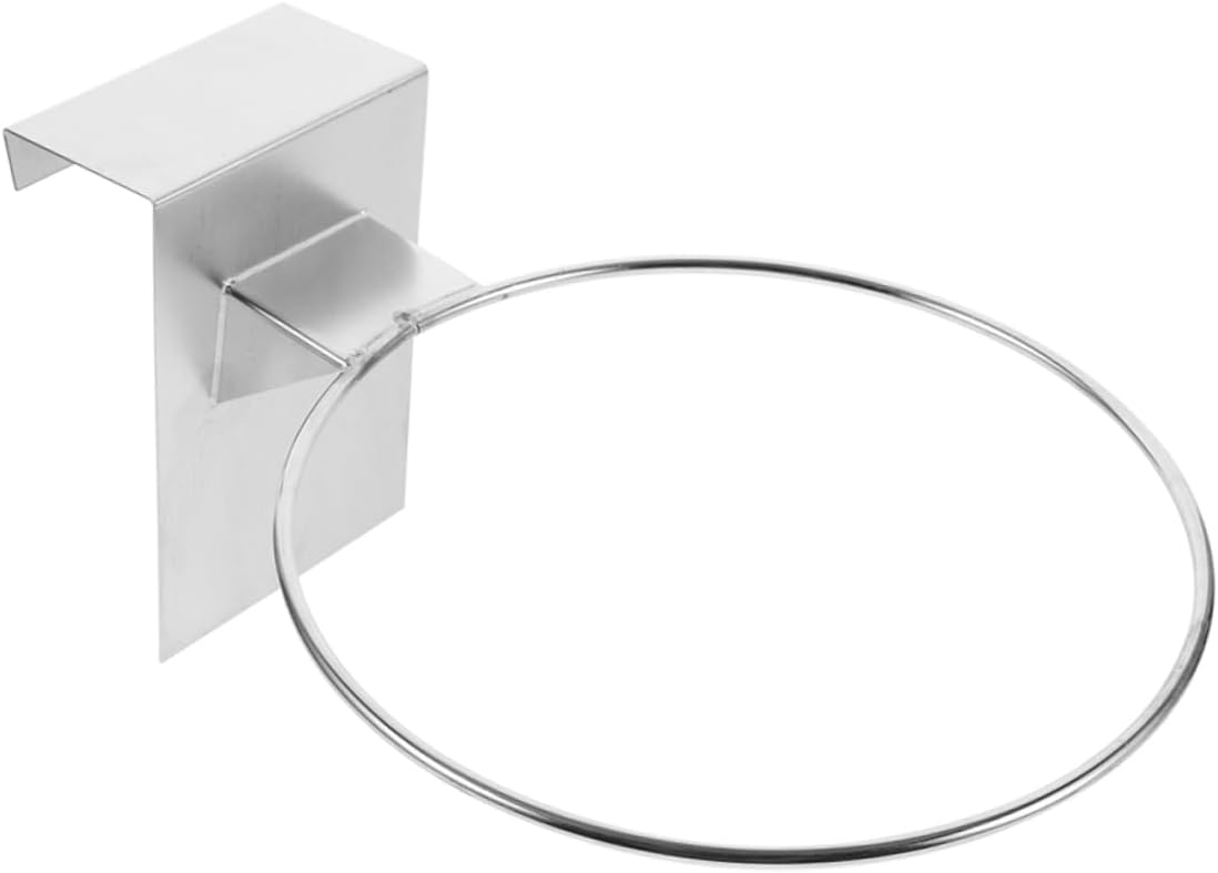 GLEAVI Stove Colander Rack Stainless Steel Wall-Mounted Basketball Storage Towel Holder Kitchen Utensil Rack Modern Decor Construction