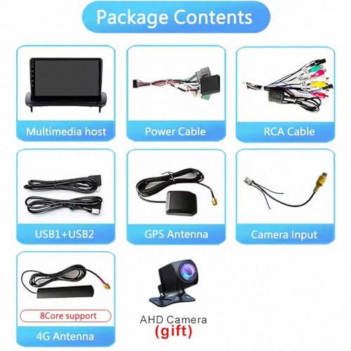 Radio coche 2 DIN CarPlay para Volvo S40 C30 C70 que elimina cables y golpes 6
