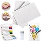Magic Puffy Paint Art, Magisches Textur-Malset, 3D Zeichnung Magic Canvas Schwamm, Magic Foam Texture Painting Kit mit 12 Farben Stifte, Puffy Texture Paper für Kinder DIY