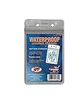 10 Pack, Waterproof, License, Card Holder, Zipped Opening, Made in USA
