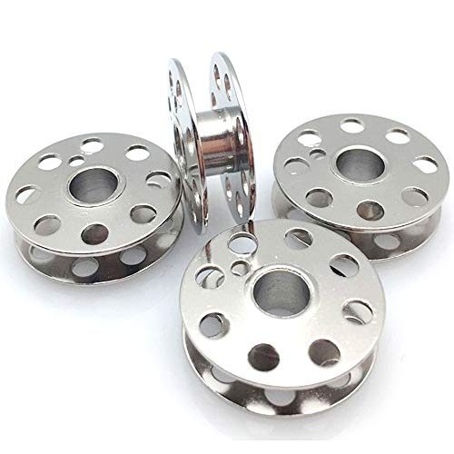 25PCS Metal Bobbin in Box 45785 for Singer Featherweight 221 222 301 Bernina Rotary MachineQ