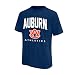 Ultra Game NCAA Official Men's Super Soft Game Time T-Shirt - Unisex, Auburn University, Team Color, Medium
