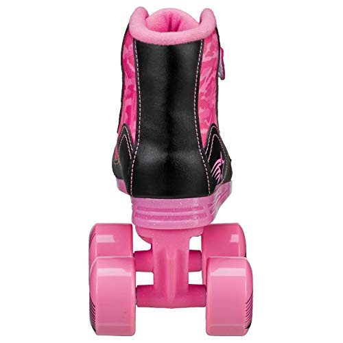 Roller Derby Firestar Youth Girl's Quad Roller Skates, Pink Camo, Size 12 #TOP3