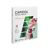 Capietal Capidol Trandermale Pflaster für Muskelerkrankungen und Sporttraumatologie, frei von Chemie (NSAID), 5 Stück