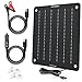 ECO-WORTHY 12 Volts 5 Watts Portable Power Solar Panel Battery Charger Backup for Car Boat Batteries