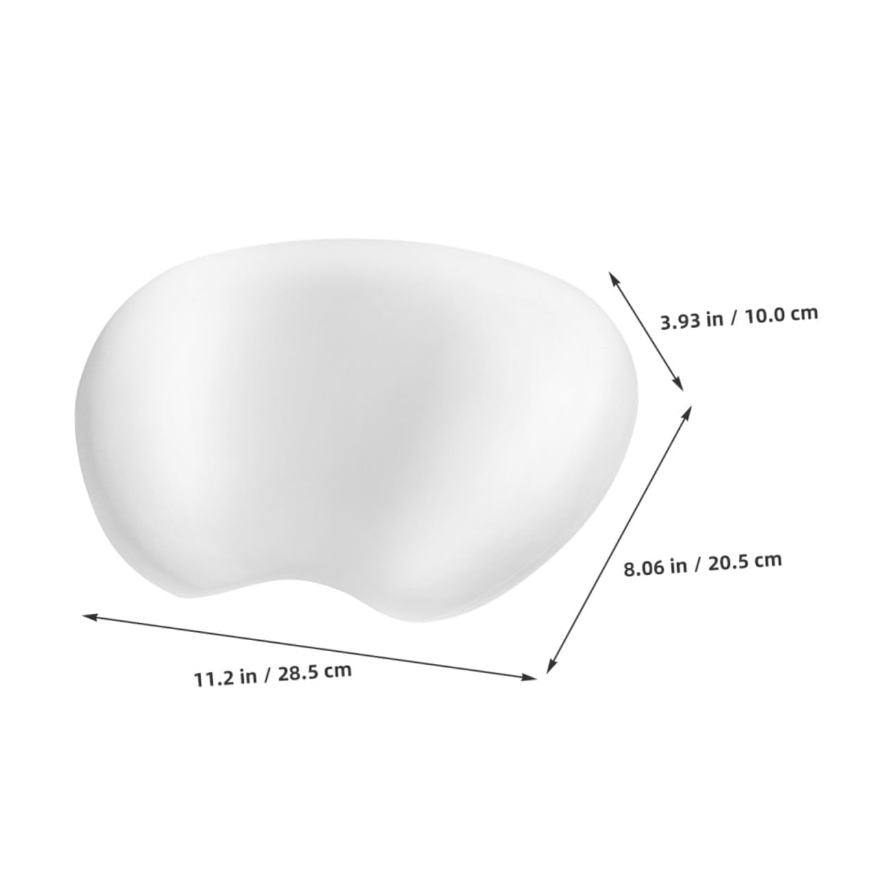 Almohada Cabeza de Bañera Reposacabezas de Baño 1 Unidad Material PU Antideslizante Duradero Uso en SPA y Baño Relajante para Adultos