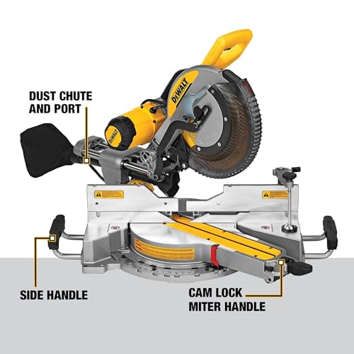 Compound Miter Saw with Laser Guide