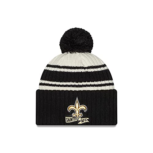 Image of New Era SIDELINE 2022 Knit Beanie - New Orleans Saints - One Size