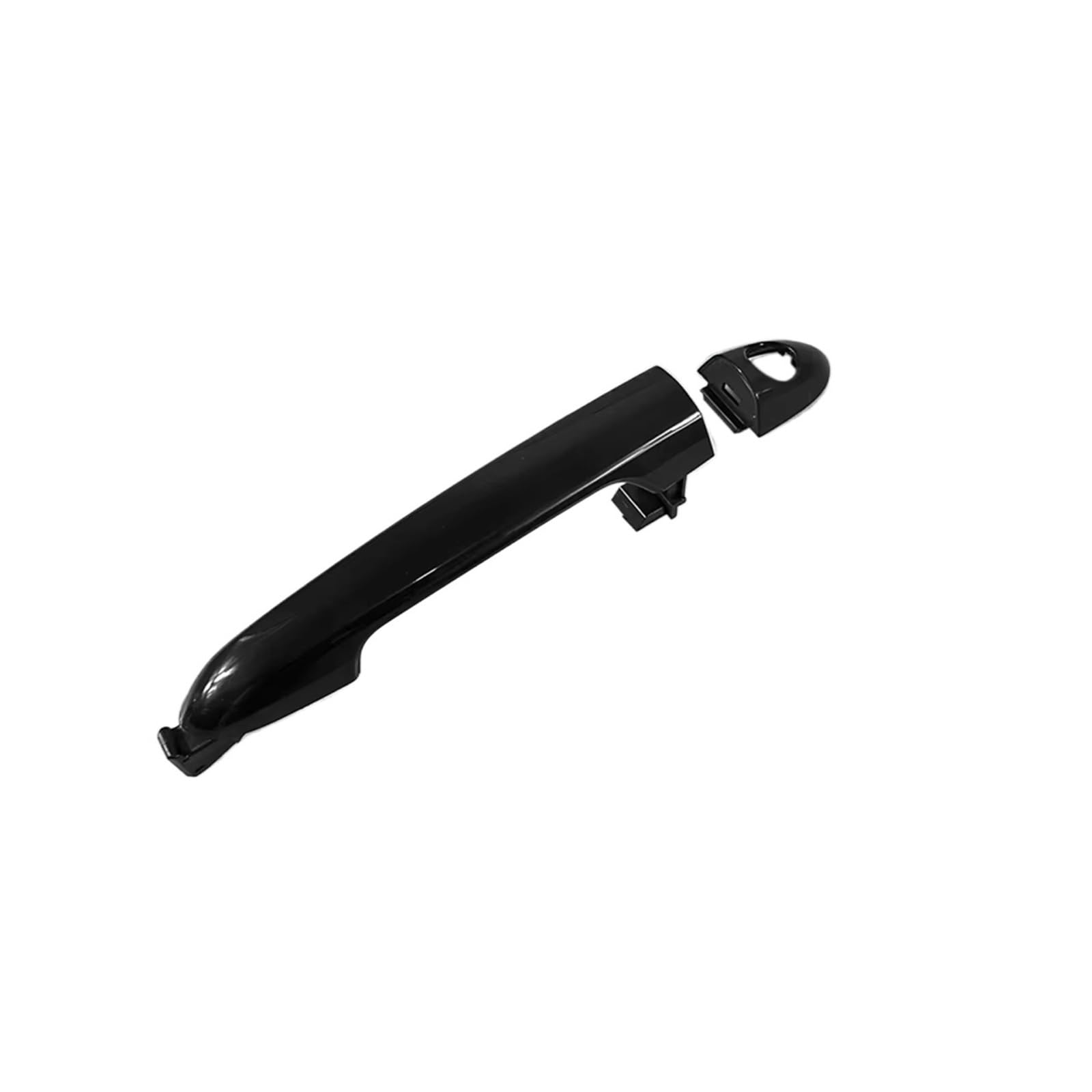 ZJYZYQ Car Sliding Outer Door Handle for Kia for Rio 2012-2017 Outer Door Handle Exterior Black 82651-1W010 82652-1W010 82652-1W030(Have Hole)