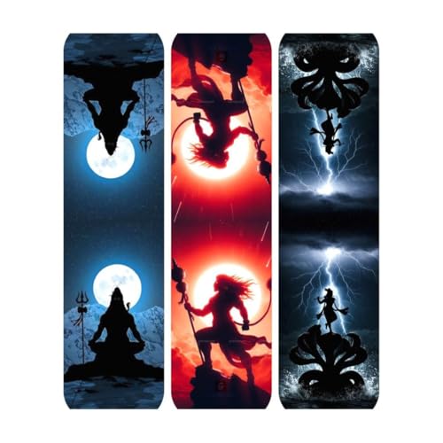 Image of Zesta Magnetic Bookmark Set of 7 | Aesthetic Book Mark for Reading | Cute Anime Bookmarks for Kids, Students | Book Accessories for Novels, Gifts for Readers(Divine Magnetic Bookmarks, 9X2.5 Cms)