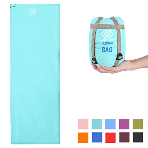 WERTYCITY Sleeping Bags, One of The Smallest and Lightest 3 Seasons Sleeping Bag