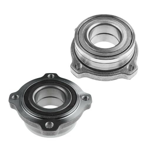 Detroit Axle - 2 Rear Wheel Bearings for 2007-2018 BMW X5 2008-2019 X6, Replacement 2009 2010 2011 2012 2013 2014 2015 2016 2017 Wheel Bearings Assembly