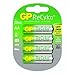 Produktbild Akku Batterien GP ReCyko NiMH Ready2Use AA Mignon HR06 2000mAh bereits vorgeladen (4 Stück)