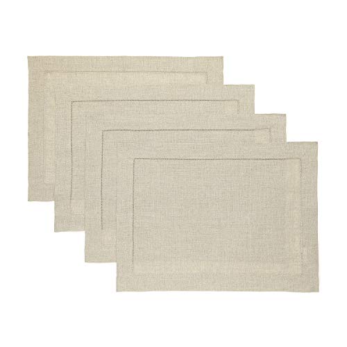 Solino Home Linen Placemats Set of 4