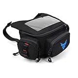 ★ Diseño expandible de gran capacidad ---- Tamaño de la bolsa del marco del teléfono de bicicleta 30 * 21 * 12 cm, para equipaje de mano con viajes largos, como impermeable, teléfono móvil, billetera, auriculares, botella de agua, guantes y otros artículos personales y la parte inferior de la bolsa tiene un diseño de compartimento de expansión en forma de abanico, que aumenta enormemente la capacidad después de la expansión, para adaptarse a todo tipo de necesidades de la vida durante el viaje.