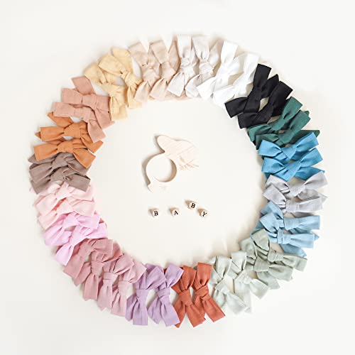 Prohouse 40 Pieces Baby Girls Hair Bows Clips Hair Barrettes Accessory For Babies Infant Toddlers Kids #TOP5