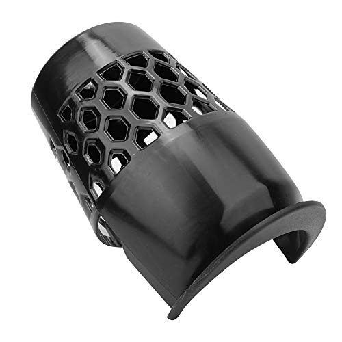 Juego de 6 bolsillos de billar de cuero de 20 cm con red protectora resistente. 7