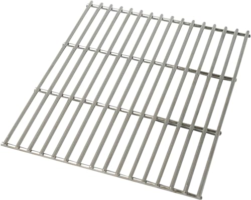 SunshineBBQs Stainless Steel Replacement BBQ Cooking Grill Grate for Gas or Charcoal in Various Sizes - Heavy Duty 6mm Thick Bar (48cm x 33.5cm)