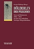 Der Pflegsohn: Texte und Dokumente 1806-1843 mit den neu entdeckten Nürtinger Pflegschaftsakten (Schriften der Hölderlin-Gesellschaft) - Friedrich Hölderlin