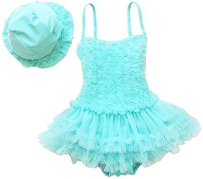 TAIYCYXGAN Girls Princess Lace Layer Swimsuit Tutu Dress One-Pieces Swimwear Tankini