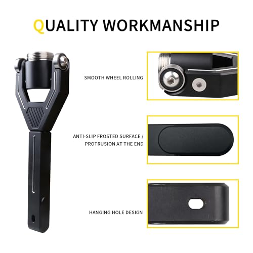 Image of X3 Belt Tool, X3 Belt Removal Tool, X3 Clutch Removal Tool Kit, Belt Changing Tool for 2017-2025 Can-Am Maverick X3 Max RS DS Turbo R RR Accessories, for 64 inch-72 inch Wheel Base Width, Black