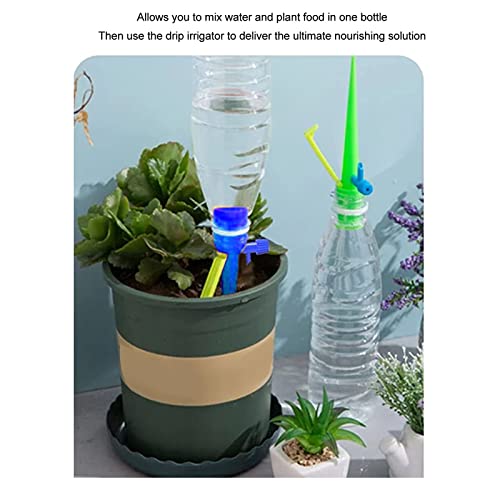 Picos de irrigação automática de plástico, picos de irrigação automática para plantas em vasos de ir