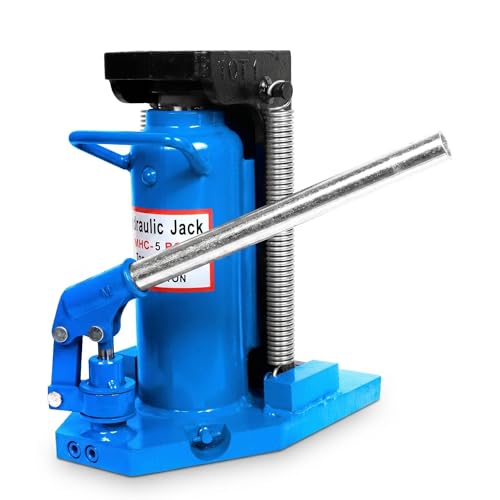 10-Ton Hydraulic Toe Jack, Toe Jack for Professional Garages Factories Airports and Farms, Alloy Steel Hydraulic Jack Lift for Industrial Equipment and Car Repairs
