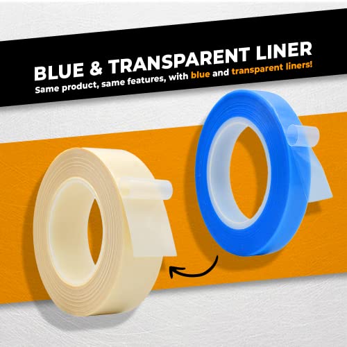 Wod Spt7A Uhmw Polyethylene Transparent Film Slick Tape, 1.5 Inch X 36 Yds Aggressive Adhesive - Ideal For Squeak Reduction, Drawers, And Bearings #TOP4