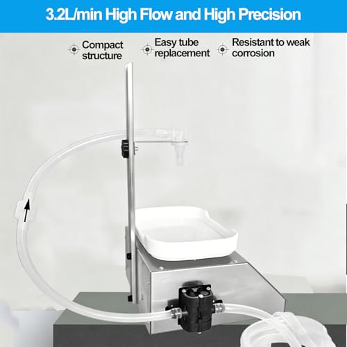 Machine de remplissage de liquide automatique avec pesée précise et support réglable - 4