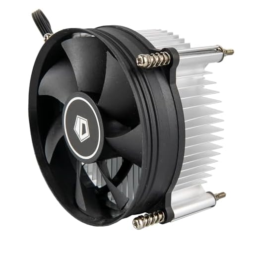 DK-15 PWM CPU Cooler for Intel LGA1200/115X, 57mm Height Low-Profile Desktop Computer Processor Air Cooler with Aluminum Fins, 4-pin 92mm PWM Fan, TDP 65W