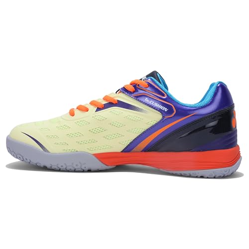 Image of YONEX AKITA Badminton Shoes |Non Marking | Ideal for Badminton,Squash,Table Tennis,Volleyball | Non-Marking Sole |TRU Cushion |Durable Skin Light|Synchro-Fit Insole|Toe Assist Shape|Hexa Grip |Light Weight|Lateral Shell|Extra Cushioning|Snap Back Action|