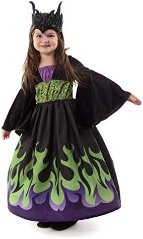 Miniatura 8 de Little Adventures Disfraz de Reina Dragón con corona suave