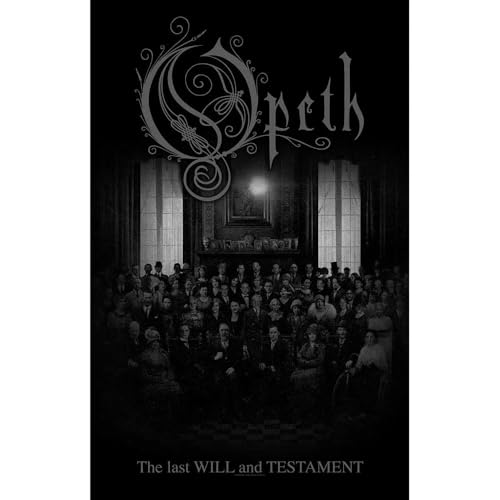Image of Opeth The Last Will And Testament Textile Poster (106cm x 70cm) (Black/Grey)