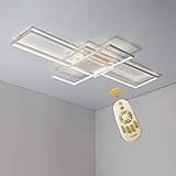 Nuestra lámpara de techo LED guarda el estado después del apagado, para que no tenga que seleccionar el brillo y el modo de iluminación deseados cada vez que vuelva a encender la luz.
