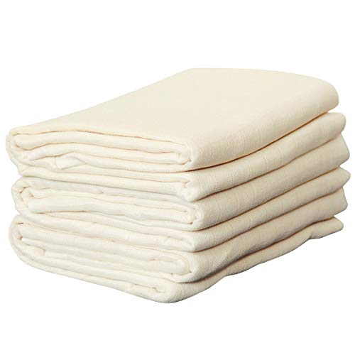 Disana Muslin Nappies 80 x 80 cm Pack of 5 Natural