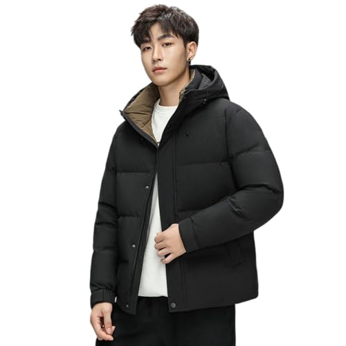 Doudoune homme automne hiver veste chaude à capuche pour style urbain quotidien