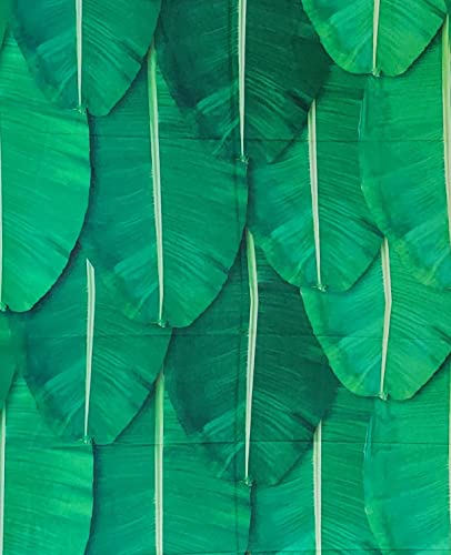 Image of ZEONELYMART Banana Leaf Curtain backdrops Decorations 10x8 feet | puja Background for Decoration| backdrops for Decoration Pooja | Banana Background Decorations Cloth
