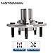 MOTORMAN 521000 Rear Wheel Hub and Bearing Set - Both Left and Right - Pair of 2