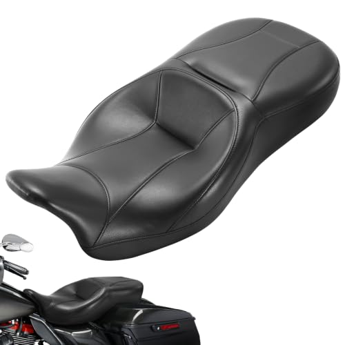XFMT Hammock Motorcycle Seat Fit For Harley Touring 2009-202...