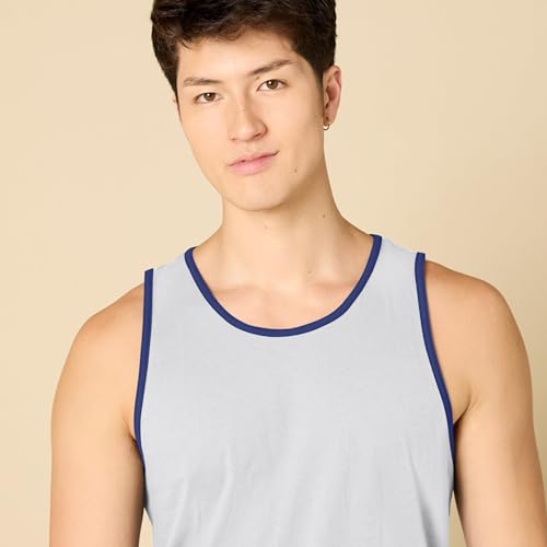 Image of Amazon Essentials Men's Regular-Fit Sleeveless Tank Tops